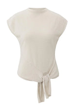 Load image into Gallery viewer, Yasmine Sleeveless knit detail sweater
