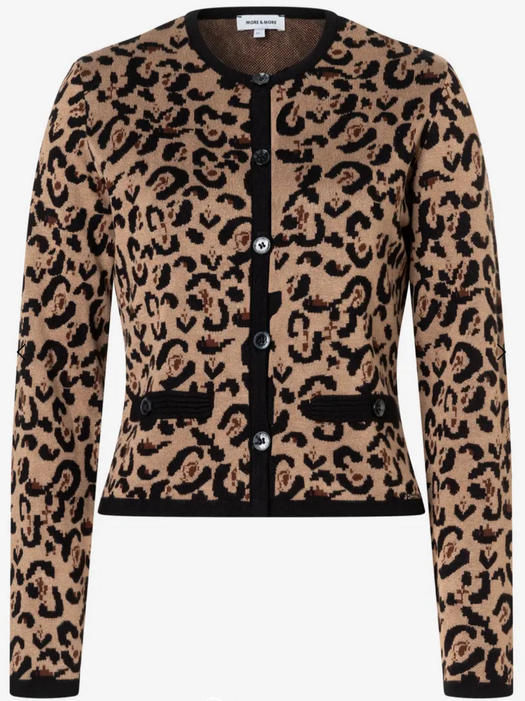 More and More Jacquard Cardigan