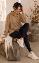 Load image into Gallery viewer, Nora Hoodie in Cuppucino
