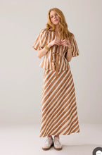 Load image into Gallery viewer, Selena Top Stripe Tencel
