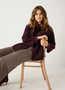 More and More Short Coat Ruby