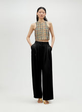Load image into Gallery viewer, Maggie Black Wide Leg Trousers
