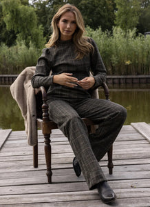 Aimee Checked Trouser