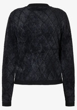Load image into Gallery viewer, More and More Black Jacquard  Cardi

