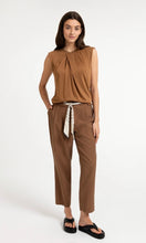 Load image into Gallery viewer, Yaya Sleeveless Twist Top
