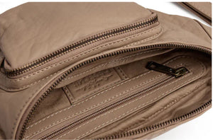 Depeche 13396  Latte Leather Bumbag