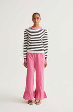 Load image into Gallery viewer, Clara Pink Frill Trousers
