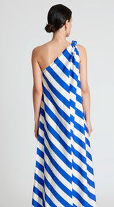 Clara Stripe One Shoulder Dress