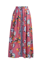 Load image into Gallery viewer, Emily Lovelock Bernie Skirt Lava Red
