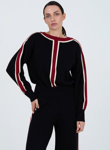 Skatie Knit Red Trim