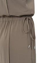 Load image into Gallery viewer, Yasmine Sleeveless Greyish Brown Jumpsuit
