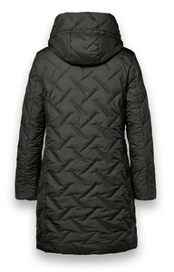 District Salt Lake Dark Olive Coat