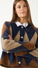 Load image into Gallery viewer, More and More Argyle Cardigan

