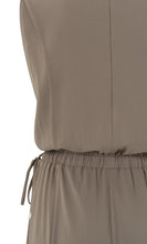Load image into Gallery viewer, Yasmine Sleeveless Greyish Brown Jumpsuit
