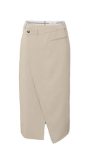 Load image into Gallery viewer, Yasmine Woven Melange midi skirt
