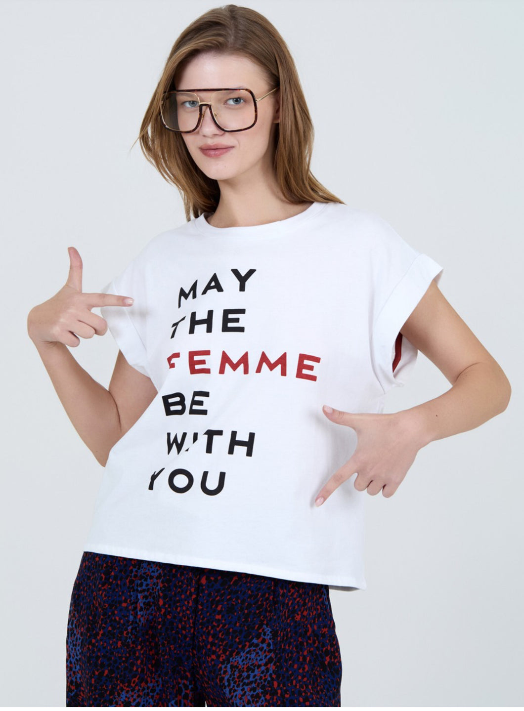 Skatie White Tee