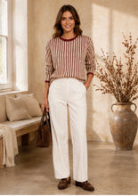 Load image into Gallery viewer, Willow Stripe Jersey Top
