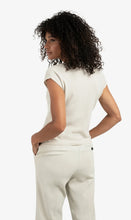 Load image into Gallery viewer, Yasmine Sleeveless knit detail sweater
