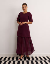 Load image into Gallery viewer, Carrie Merlot Dress

