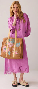Selena Satin Embroidered Bag