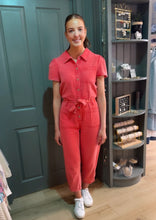 Load image into Gallery viewer, Chloe Coral Jumpsuit
