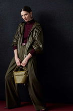 Load image into Gallery viewer, Maggie Khaki Hooded Khaki Jacket
