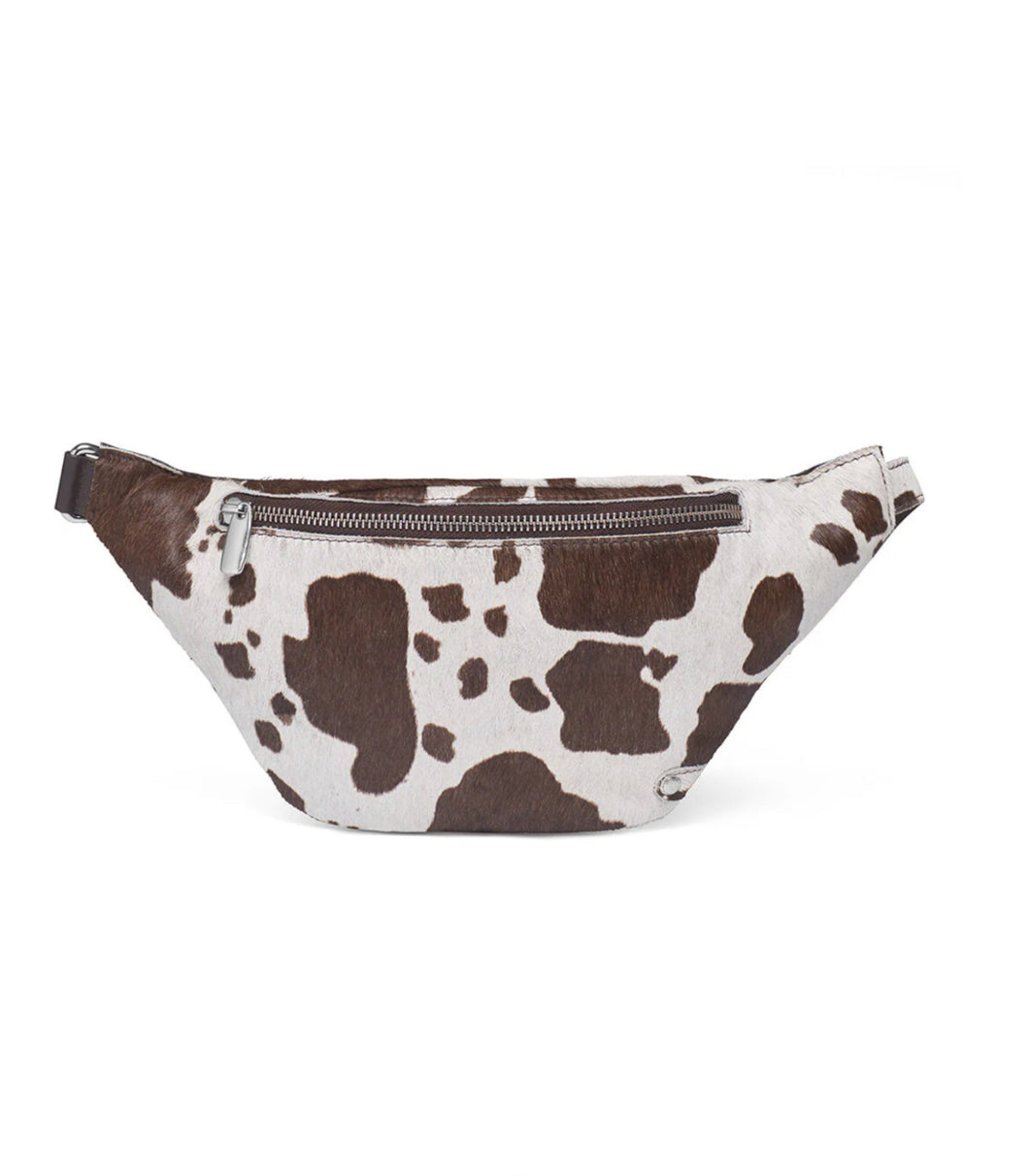 Depeche Cow Print Bumbag