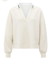 Load image into Gallery viewer, Yasmine V Neck Polo
