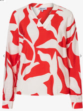 Load image into Gallery viewer, More &amp; More Red Print Blouse
