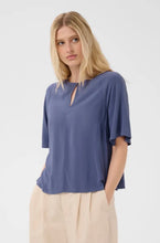 Load image into Gallery viewer, Part Two BertelinePw Blouse Blue Indigo *NEW
