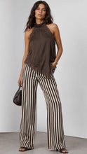 Load image into Gallery viewer, Lara Chocolate Stripe Jeans *NEW

