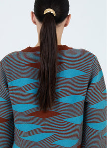 Skatie Wave Knit Sweater