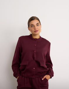 Connie Burgundy Co-Ord