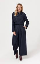 Load image into Gallery viewer, Feria Dark Denim Bomber
