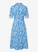 Load image into Gallery viewer, More and More Blue Print Dress
