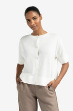 Load image into Gallery viewer, Yasmine Oversized Fine Knit Wool White
