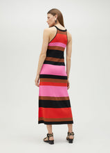 Load image into Gallery viewer, Maggie Stripe Dress Black
