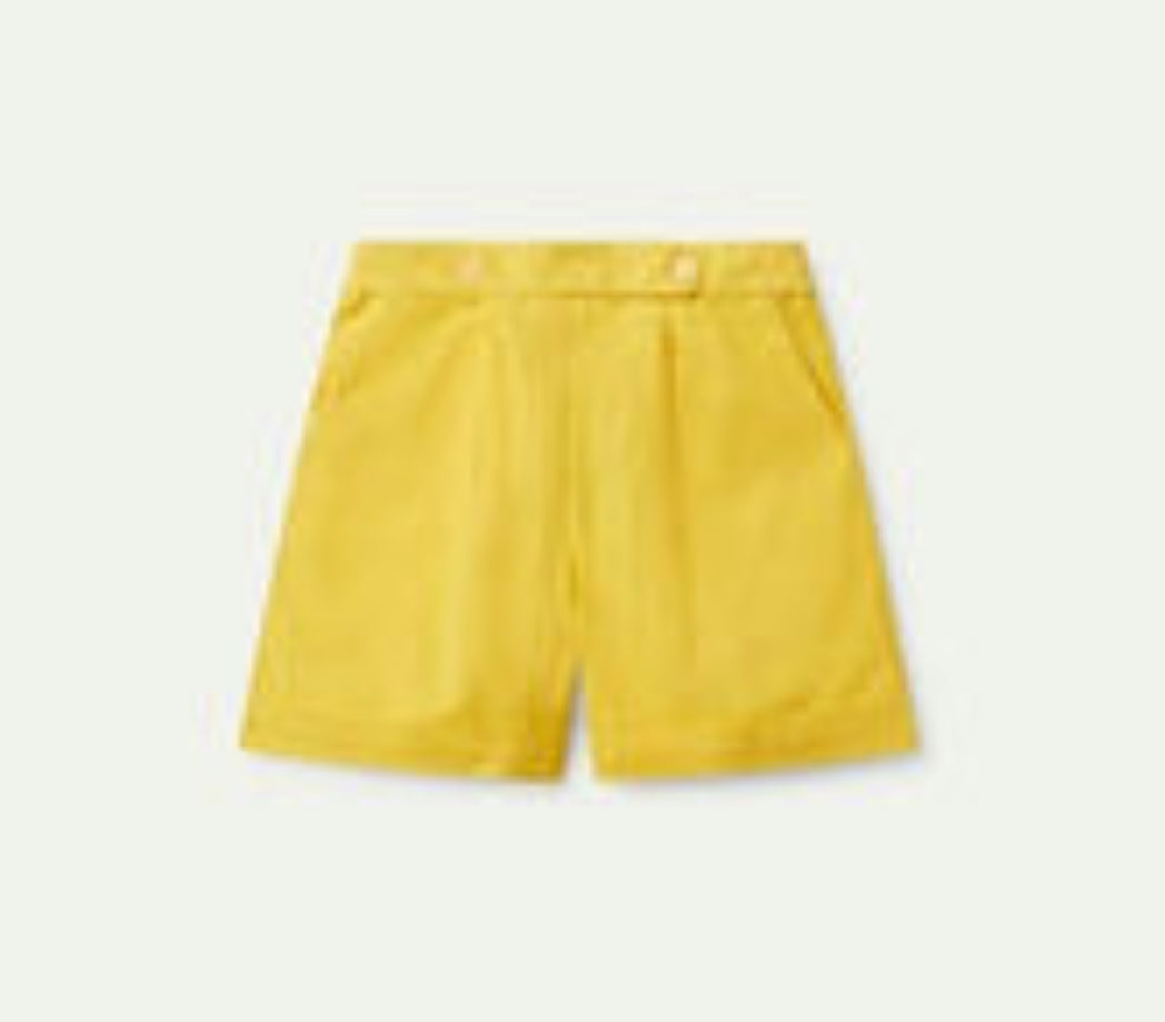 Clara Yellow Shorts