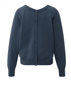 Yasmine Blue V Neck Knit