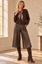 Load image into Gallery viewer, Willow Chocolate Faux Leather Trousers

