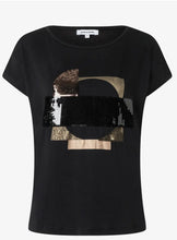 Load image into Gallery viewer, More and More Black Sequin Tee
