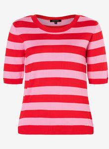 More and More Red/Pink Fine Knit