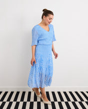Load image into Gallery viewer, Ellen Pleated Dress with print
