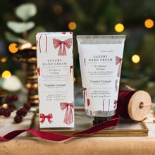 Load image into Gallery viewer, Crimson Velvet Luxury Hand Cream (Bows &amp; Berries)
