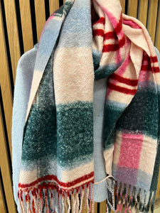 Spring Checked Scarf