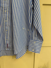 Load image into Gallery viewer, Nina Blue &amp; White Stripe Shirt
