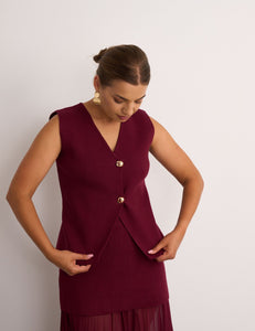 Carrie Merlot 2 Piece