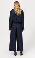 Load image into Gallery viewer, Feria Navy Wide Leg Trouser
