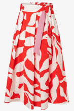 Load image into Gallery viewer, More &amp; More Red Print Skirt
