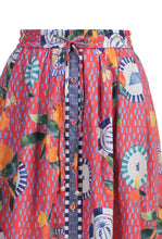 Load image into Gallery viewer, Emily Lovelock Bernie Skirt Lava Red
